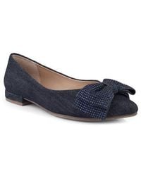 Me Too - Alize Bow Pointed Toe Flat - Lyst