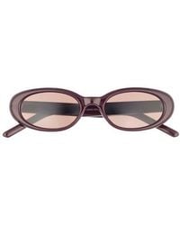 BP. - Narrow Oval Sunglasses - Lyst