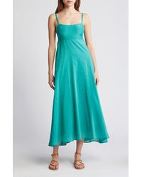 Xirena - Xírena Kaiti Sleeveless Cotton & Silk Maxi Dress - Lyst