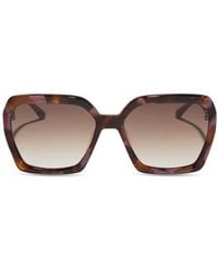 DIFF - Sloane 54Mm Square Sunglasses - Lyst