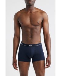 BOSS - 5-Pack Essential Stretch Cotton Trunks - Lyst