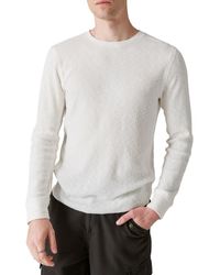 Lucky Brand - Garment Dye Thermal T-Shirt - Lyst