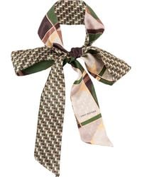 Lost Pattern - Modular Silk Skinny Scarf - Lyst