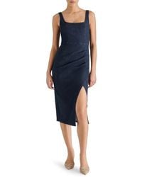Steve Madden - Milo Denim Midi Dress - Lyst