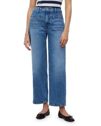 Madewell - The Perfect Vintage Patch Pocket Wide Leg Jeans - Lyst