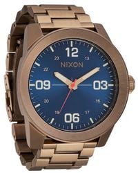 Nixon - The Corporal Bracelet Watch, 48Mm - Lyst