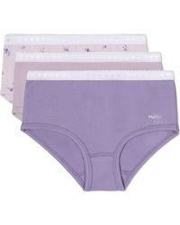 Memoi - Girls' 3 Pair Pack Lovely Floral Briefs - Lyst