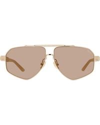 DEZI - 6Ft 62Mm Oversize Aviator Sunglasses - Lyst