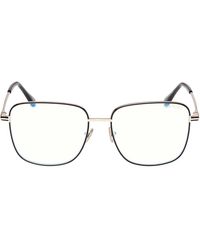 Tom Ford - 56Mm Square Optical Glasses - Lyst