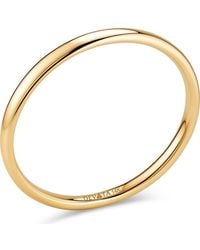 DEVATA - 2Mm Classic Dome Band Ring - Lyst