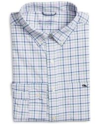 Vineyard Vines - Forepeak Tattersall Check Featherweight Performance Button-Down Shirt - Lyst