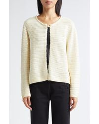 Bode - Spotlight Sequin Virgin Wool Swing Cardigan - Lyst