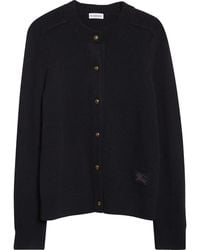 Burberry - Clara Ekd Cashmere Blend Cardigan - Lyst