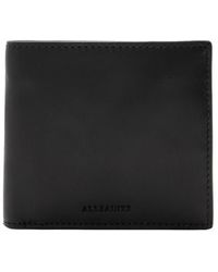 AllSaints - Delph Leather Wallet - Lyst