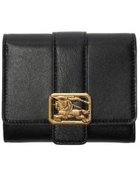 Burberry - Rider Compact Wallet - Lyst
