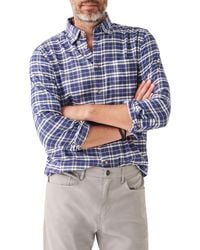 Faherty - The Movement Featherweight Flannel Button-up Shirt - Lyst