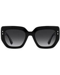 Isabel Marant - 53Mm Gradient Rectangular Sunglasses - Lyst