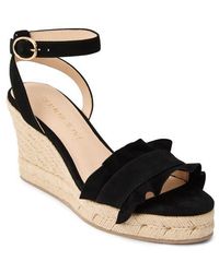Jack Rogers - Rozette Ruffle Espadrille Ankle Strap Platform Wedge Sandal - Lyst