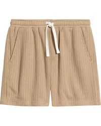RIZORT - Hunter Knit Drawstring Shorts - Lyst