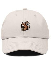 Alix - Squirrel Embroidered Outdoor Cap - Lyst