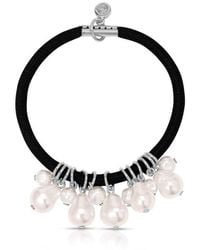 Ettika - Mermaid Imitation Pearl Ponytail Holder - Lyst