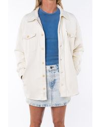 Ariko - Gender Inclusive Bucky Split Hem Shirt Jacket - Lyst