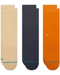 Stance - Icon Assorted 3-Pack Crew Socks - Lyst