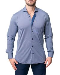 Maceoo - Einstein Yoli Stretch Button-Up Shirt - Lyst