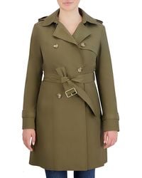 Cole Haan - Hooded Trench Coat - Lyst