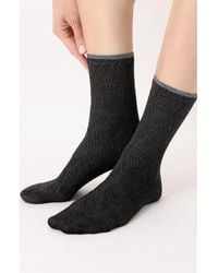 Oroblu - Assorted 2-Pack Jacquard Crew Socks - Lyst