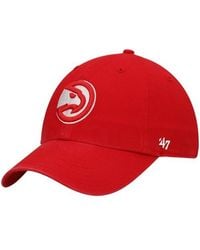'47 - Atlanta Hawks Team Clean Up Adjustable Hat - Lyst