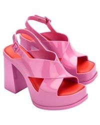 Melissa - Dance Slingback Platform Sandal - Lyst