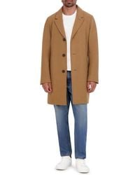 Cole Haan - Regular Fit Stretch Wool Coat - Lyst