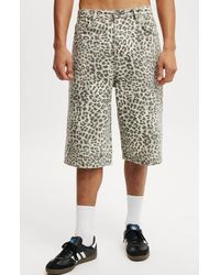 Cotton On - Super Baggy Jort - Lyst