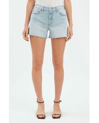 DAZE - Sedona High Waist Cutoff Denim Shorts - Lyst