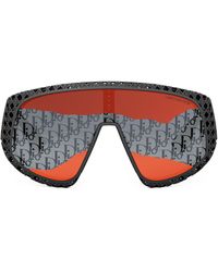 Dior - '3d M1u Mirrored Mask Sunglasses - Lyst