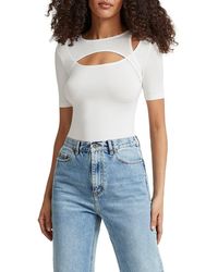 MARCELLA - Bowen Cutout Top - Lyst