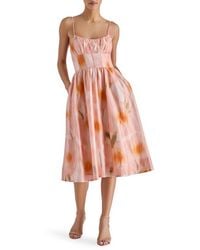 Steve Madden - Bondi Ikat Print Fit & Flare Dress - Lyst