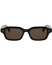 Celine - 3 Dots 52Mm Rectangle Sunglasses - Lyst