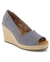 TOMS - Essential Wedge Pump - Lyst
