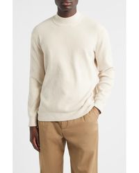 NN07 - Davy 6429 Ribbed Mock Neck Sweater - Lyst