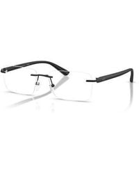 ARMANI EXCHANGE - 56Mm Rectangle Optical Glasses - Lyst