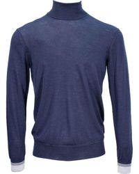 lords of harlech - Ronald Merino Wool Turtleneck Sweater - Lyst