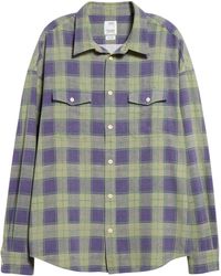 Visvim - Pioneer Khadi Check Brushed Flannel Button-up Shirt - Lyst