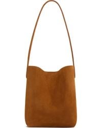 Mansur Gavriel - Small Everyday Cabas Suede Hobo Bag - Lyst