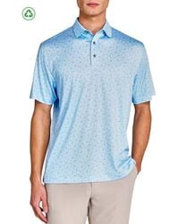Con.struct - Regular Fit Scattered Golf Ball & Cactus Recycled Performance Golf Polo - Lyst