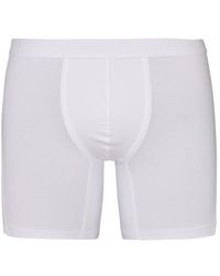 Hanro - Cotton Essentials Cotton Long Boxer Brief - Lyst
