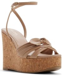 ALDO - Tainah Ankle Strap Platform Wedge Sandal - Lyst