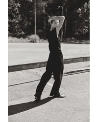 H&M - Crinkled Drawstring Pants - Lyst