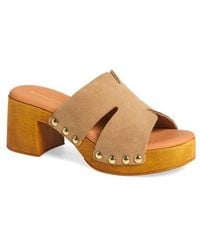 Chocolat Blu - Magee Platform Slide Sandal - Lyst